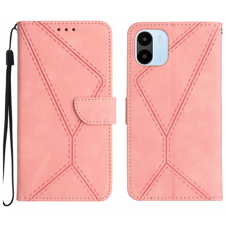 Custodia portafoglio in pelle goffrata per Xiaomi Poco F5 Pro