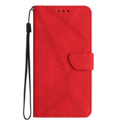 Custodia in pelle goffrata per iPhone 14 e 13