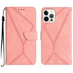 Custodia in pelle goffrata per iPhone 13 e 12