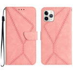 Custodia portafoglio in pelle goffrata per iPhone 11 e 14 Plus