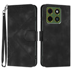 Custodia per cellulare in pelle con motivo a linea, For Motorola Moto G Max / G87 / G77 / G67, For Motorola Moto G47 / G37 / G37 Power 5G, For Motorola Edge 70 Pro 5G, For Motorola Moto X70 Air Pro 5G