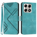 Custodia per cellulare in pelle con motivo a linea, For Motorola Moto G Max / G87 / G77 / G67, For Motorola Moto G47 / G37 / G37 Power 5G, For Motorola Edge 70 Pro 5G, For Motorola Moto X70 Air Pro 5G