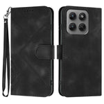 Custodia per cellulare in pelle con motivo a linea, For Motorola Moto G Max / G87 / G77 / G67, For Motorola Moto G47 / G37 / G37 Power 5G, For Motorola Edge 70 Pro 5G, For Motorola Moto X70 Air Pro 5G