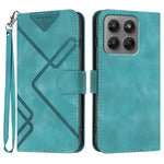 Custodia per cellulare in pelle con motivo a linea, For Motorola Moto G Max / G87 / G77 / G67, For Motorola Moto G47 / G37 / G37 Power 5G, For Motorola Edge 70 Pro 5G, For Motorola Moto X70 Air Pro 5G