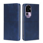 Custodia per telefono in pelle magnetica con trama di mucca, For OPPO Reno11 F 5G, For OPPO Find X7 5G, For OPPO Find X7 Ultra 5G, For OPPO Reno10 Pro+ 5G