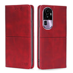 Custodia per telefono in pelle magnetica con trama di mucca, For OPPO Reno11 F 5G, For OPPO Find X7 5G, For OPPO Find X7 Ultra 5G, For OPPO Reno10 Pro+ 5G
