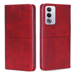 Custodia per telefono in pelle magnetica con trama di mucca, For OPPO Reno12 F 5G, For OPPO A3 Pro 5G India, For OPPO Reno12 5G Global, For OPPO A60 4G Global