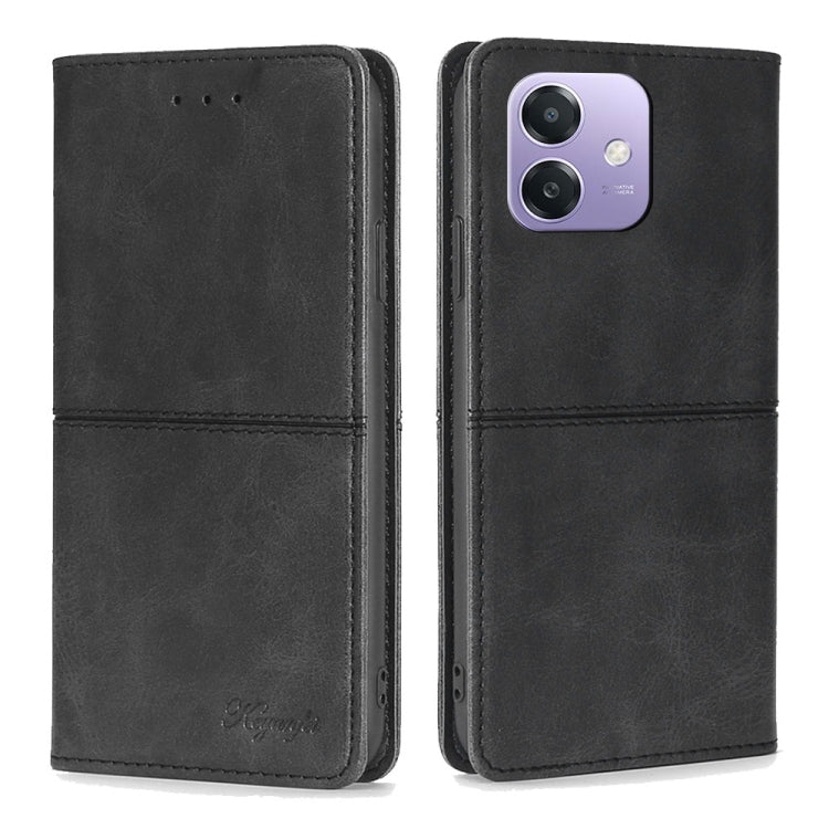 Custodia per telefono in pelle magnetica con trama di mucca, For OPPO Find X8 Ultra 5G, For OPPO F29 5G Global, For OPPO A5 Pro 5G Global, For OPPO A3 5G India
