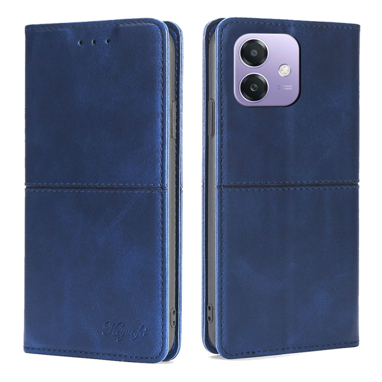Custodia per telefono in pelle magnetica con trama di mucca, For OPPO Find X8 Ultra 5G, For OPPO F29 5G Global, For OPPO A5 Pro 5G Global, For OPPO A3 5G India