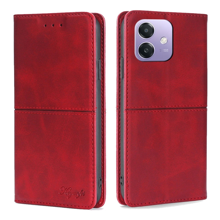 Custodia per telefono in pelle magnetica con trama di mucca, For OPPO Find X8 Ultra 5G, For OPPO F29 5G Global, For OPPO A5 Pro 5G Global, For OPPO A3 5G India