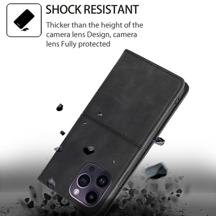 Custodia per telefono in pelle magnetica con trama di mucca, For OPPO Reno12 F 5G, For OPPO A3 Pro 5G India, For OPPO Reno12 5G Global, For OPPO A60 4G Global