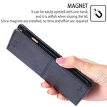 Custodia per telefono in pelle magnetica con trama di mucca, For OPPO Find X8 Ultra 5G, For OPPO F29 5G Global, For OPPO A5 Pro 5G Global, For OPPO A3 5G India