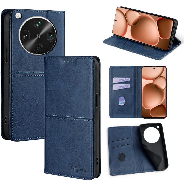 Custodia per telefono in pelle magnetica con trama di mucca, For OPPO Find X8 Ultra 5G, For OPPO F29 5G Global, For OPPO A5 Pro 5G Global, For OPPO A3 5G India