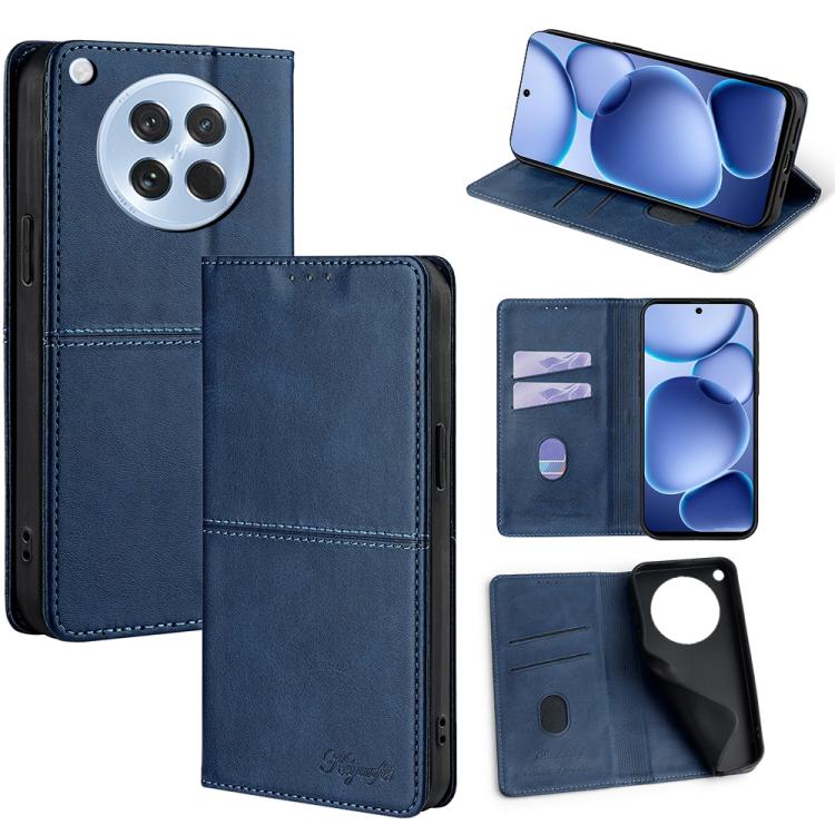 Custodia per telefono in pelle magnetica con trama di mucca, For OPPO A5x 5G Global, For OPPO A5 5G 2025 Global, For OPPO Find X8s+ 5G, For OPPO Find X8s 5G
