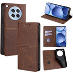 Custodia per telefono in pelle magnetica con trama di mucca, For OPPO A5x 5G Global, For OPPO A5 5G 2025 Global, For OPPO Find X8s+ 5G, For OPPO Find X8s 5G