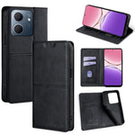 Custodia per telefono in pelle magnetica con trama di mucca, For OPPO A5x 5G Global, For OPPO A5 5G 2025 Global, For OPPO Find X8s+ 5G, For OPPO Find X8s 5G