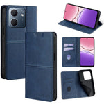 Custodia per telefono in pelle magnetica con trama di mucca, For OPPO A5x 5G Global, For OPPO A5 5G 2025 Global, For OPPO Find X8s+ 5G, For OPPO Find X8s 5G