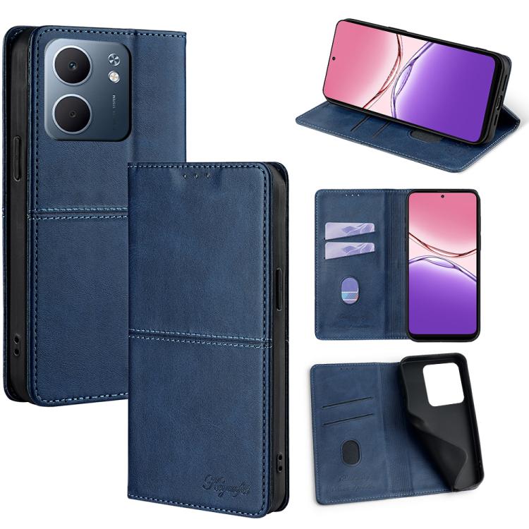 Custodia per telefono in pelle magnetica con trama di mucca, For OPPO A5x 5G Global, For OPPO A5 5G 2025 Global, For OPPO Find X8s+ 5G, For OPPO Find X8s 5G