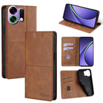 Custodia per telefono in pelle magnetica con trama di mucca, For OPPO F31 5G, For OPPO Find X9 Pro 5G, For OPPO K13 Turbo Pro 5G, For OPPO Reno14 F 5G
