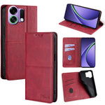 Custodia per telefono in pelle magnetica con trama di mucca, For OPPO F31 5G, For OPPO Find X9 Pro 5G, For OPPO K13 Turbo Pro 5G, For OPPO Reno14 F 5G