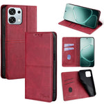 Custodia per telefono in pelle magnetica con trama di mucca, For OPPO F31 5G, For OPPO Find X9 Pro 5G, For OPPO K13 Turbo Pro 5G, For OPPO Reno14 F 5G