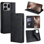 Custodia per telefono in pelle magnetica con trama di mucca, For OPPO Find X9s Pro 5G, For OPPO Find X9 Ultra 5G, For OPPO A6s 4G, For OPPO Find X9 5G