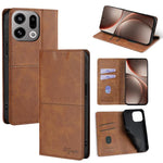 Custodia per telefono in pelle magnetica con trama di mucca, For OPPO Find X9s Pro 5G, For OPPO Find X9 Ultra 5G, For OPPO A6s 4G, For OPPO Find X9 5G