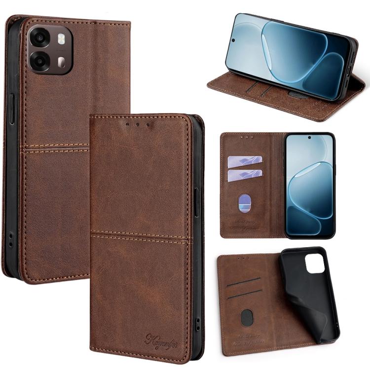 Custodia per telefono in pelle magnetica con trama di mucca, For OPPO Find X9s Pro 5G, For OPPO Find X9 Ultra 5G, For OPPO A6s 4G, For OPPO Find X9 5G