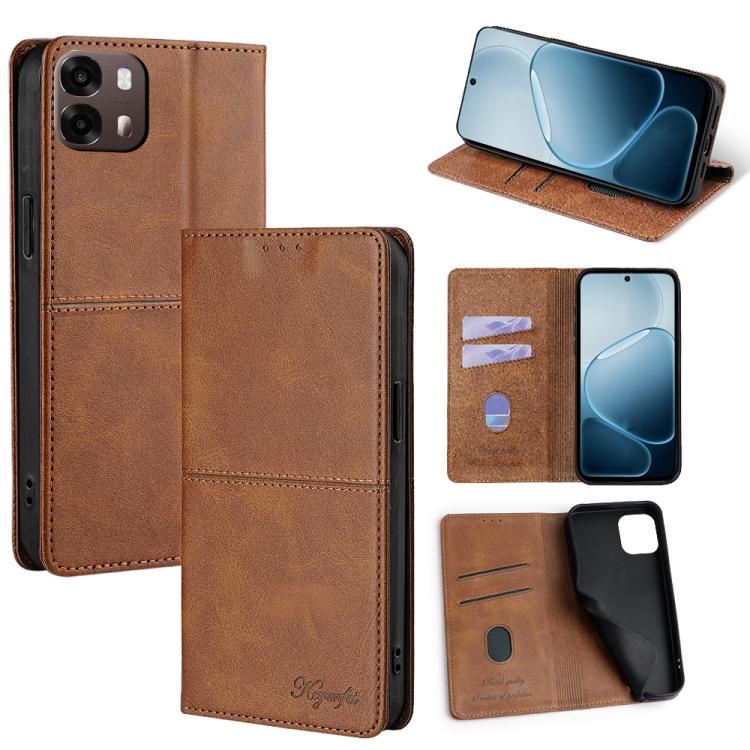 Custodia per telefono in pelle magnetica con trama di mucca, For OPPO Find X9s Pro 5G, For OPPO Find X9 Ultra 5G, For OPPO A6s 4G, For OPPO Find X9 5G