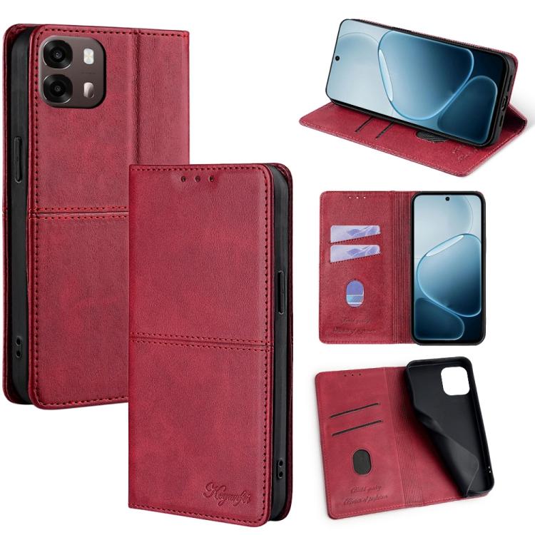 Custodia per telefono in pelle magnetica con trama di mucca, For OPPO Find X9s Pro 5G, For OPPO Find X9 Ultra 5G, For OPPO A6s 4G, For OPPO Find X9 5G