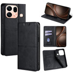 Custodia per telefono in pelle magnetica con trama di mucca, For OPPO Find X9s Pro 5G, For OPPO Find X9 Ultra 5G, For OPPO A6s 4G, For OPPO Find X9 5G