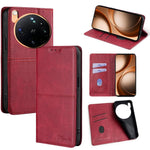 Custodia per telefono in pelle magnetica con trama di mucca, For OPPO Find X9s Pro 5G, For OPPO Find X9 Ultra 5G, For OPPO A6s 4G, For OPPO Find X9 5G