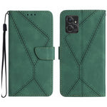 Custodia per telefono in pelle goffrata con cuciture, For Motorola Edge 40, For Motorola Moto G Power 2023, For Motorola Moto G Stylus 5G 2023, For Motorola Edge 40 Pro 5G