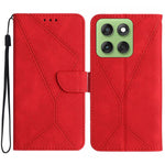 Custodia per telefono in pelle goffrata con cuciture, For Motorola Moto G86 5G, For Motorola Moto G56 5G, For Motorola Edge 60 Pro, For Motorola Edge 60 5G
