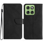 Custodia per telefono in pelle goffrata con cuciture, For Motorola Moto G86 5G, For Motorola Moto G56 5G, For Motorola Edge 60 Pro, For Motorola Edge 60 5G