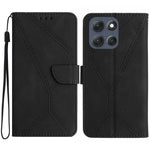 Custodia per telefono in pelle goffrata con cuciture, For Motorola Moto G86 5G, For Motorola Moto G56 5G, For Motorola Edge 60 Pro, For Motorola Edge 60 5G
