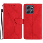 Custodia per telefono in pelle goffrata con cuciture, For Motorola Moto G86 5G, For Motorola Moto G56 5G, For Motorola Edge 60 Pro, For Motorola Edge 60 5G