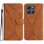 Custodia per telefono in pelle goffrata con cuciture, For Motorola Moto G86 5G, For Motorola Moto G56 5G, For Motorola Edge 60 Pro, For Motorola Edge 60 5G