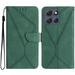 Custodia per telefono in pelle goffrata con cuciture, For Motorola Moto G86 5G, For Motorola Moto G56 5G, For Motorola Edge 60 Pro, For Motorola Edge 60 5G
