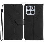 Custodia per telefono in pelle goffrata con cuciture, For Motorola Moto G Max / G87 / G77 5G, For Motorola Moto G37 5G, For Motorola Edge 70 Pro 5G, For Motorola Edge 70 Fusion 5G