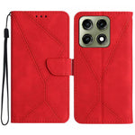 Custodia per telefono in pelle goffrata con cuciture, For Motorola Moto G Max / G87 / G77 5G, For Motorola Moto G37 5G, For Motorola Edge 70 Pro 5G, For Motorola Edge 70 Fusion 5G