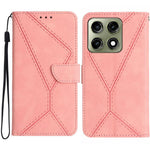 Custodia per telefono in pelle goffrata con cuciture, For Motorola Moto G Max / G87 / G77 5G, For Motorola Moto G37 5G, For Motorola Edge 70 Pro 5G, For Motorola Edge 70 Fusion 5G