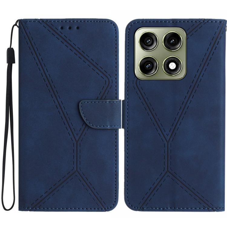 Custodia per telefono in pelle goffrata con cuciture, For Motorola Moto G Max / G87 / G77 5G, For Motorola Moto G37 5G, For Motorola Edge 70 Pro 5G, For Motorola Edge 70 Fusion 5G