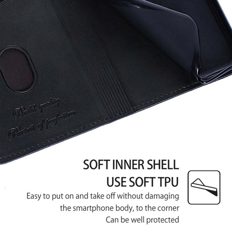 Custodia per telefono in pelle magnetica con trama di mucca, For Realme GT5 Pro 5G, For Realme 11 5G, For Realme 11 Pro / 11 Pro+ 5G, For Realme C65 4G
