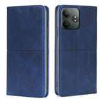 Custodia per telefono in pelle magnetica con trama di mucca, For Realme GT Neo6 SE, For Realme 12 5G, For Realme 12+ 5G, For Realme 12 Pro 5G