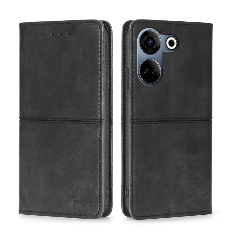 Custodia per telefono in pelle magnetica con trama di mucca, For Tecno Camon 20 Premier 5G, For Tecno Camon 20 Pro 5G, For Tecno Camon 20 Pro 4G