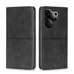 Custodia per telefono in pelle magnetica con trama di mucca, For Tecno Camon 20 Premier 5G, For Tecno Camon 20 Pro 5G, For Tecno Camon 20 Pro 4G