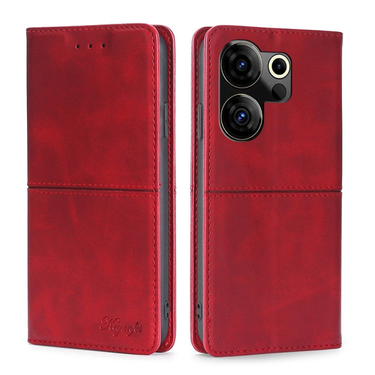 Custodia per telefono in pelle magnetica con trama di mucca, For Tecno Camon 20 Premier 5G, For Tecno Camon 20 Pro 5G, For Tecno Camon 20 Pro 4G