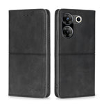 Custodia per telefono in pelle magnetica con trama di mucca, For Tecno Camon 20 Premier 5G, For Tecno Camon 20 Pro 5G, For Tecno Camon 20 Pro 4G