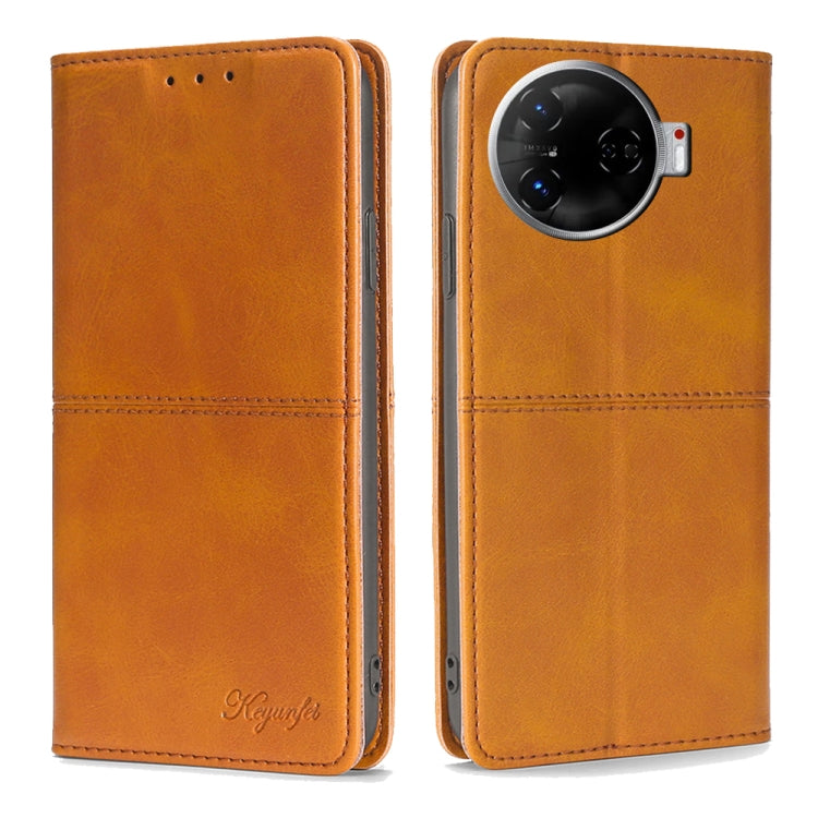 Custodia per telefono in pelle magnetica con trama di mucca, For Tecno Camon 40 Premier 5G, For Tecno Camon 30 Premier 5G, For Tecno Camon 30 Pro 5G, For Tecno Camon 30